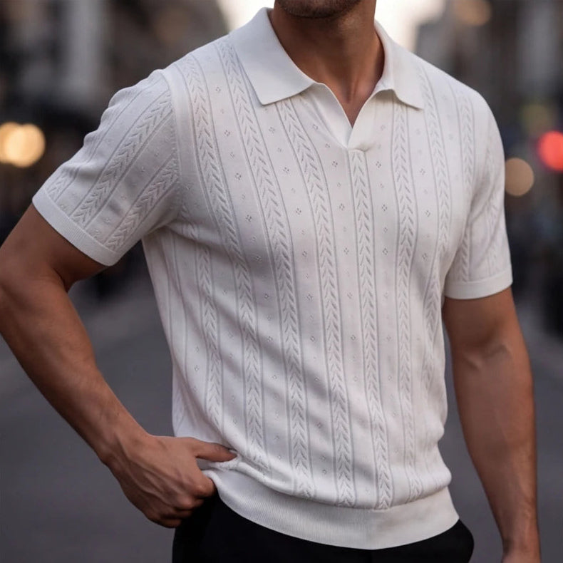 Carlo Cruz Ice Silk Polo