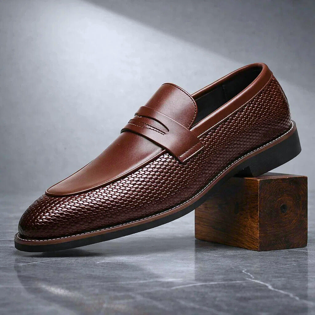 Marcelli Leather Loafers