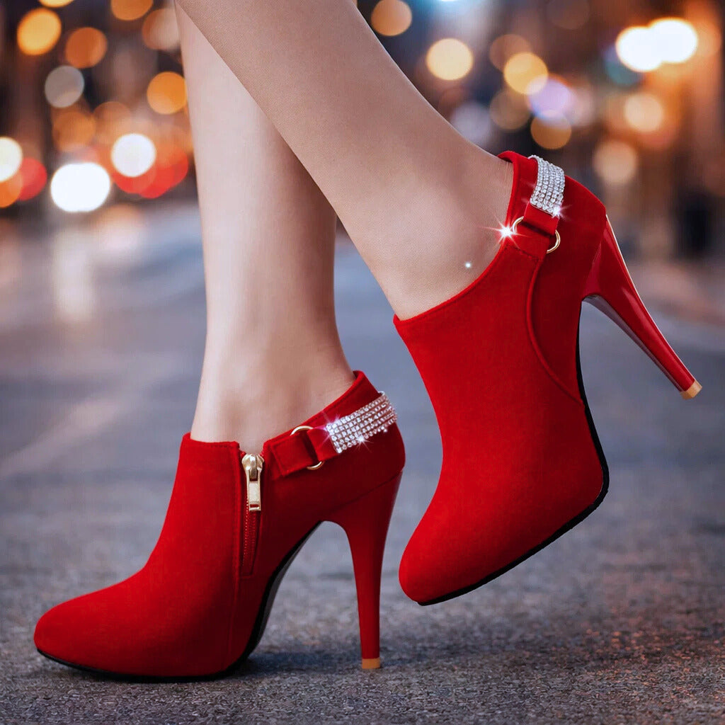 Rhea Jade Ankle Boots