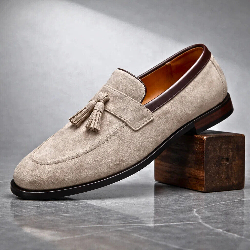 Vitale Italian Suede Loafers