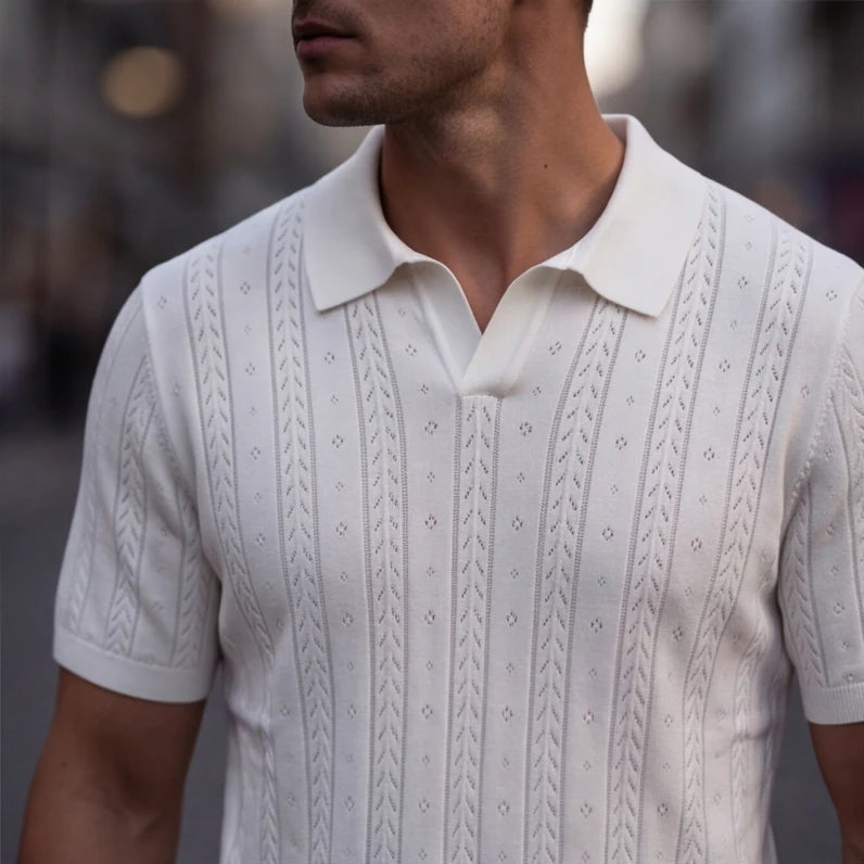 Carlo Cruz Ice Silk Polo