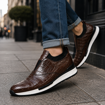 Enzo Leather Sneakers