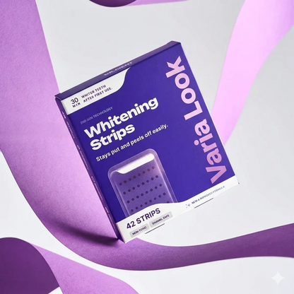 Ultra-thin Purple Whitening Strips