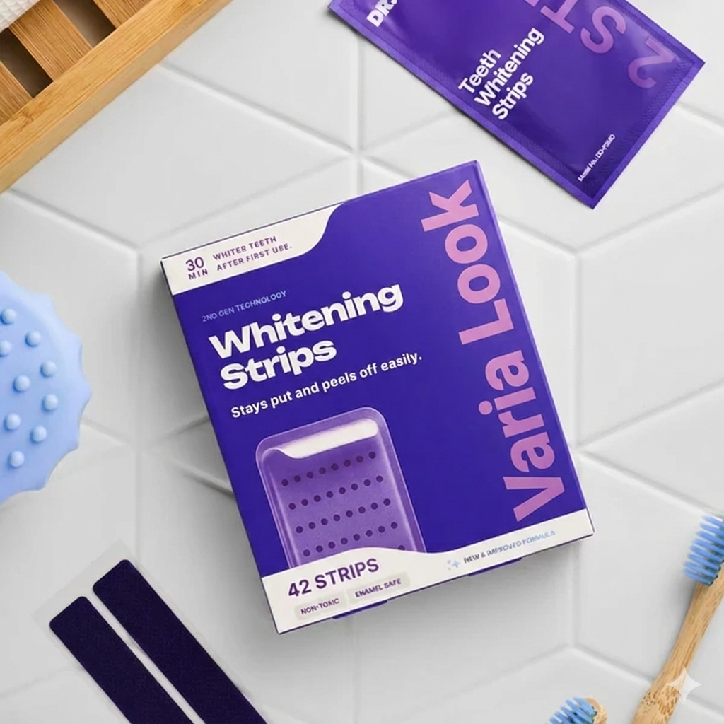 Ultra-thin Purple Whitening Strips