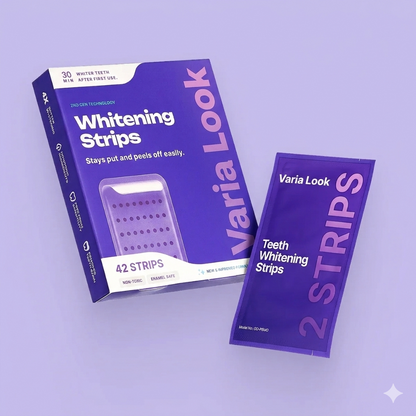 Ultra-thin Purple Whitening Strips