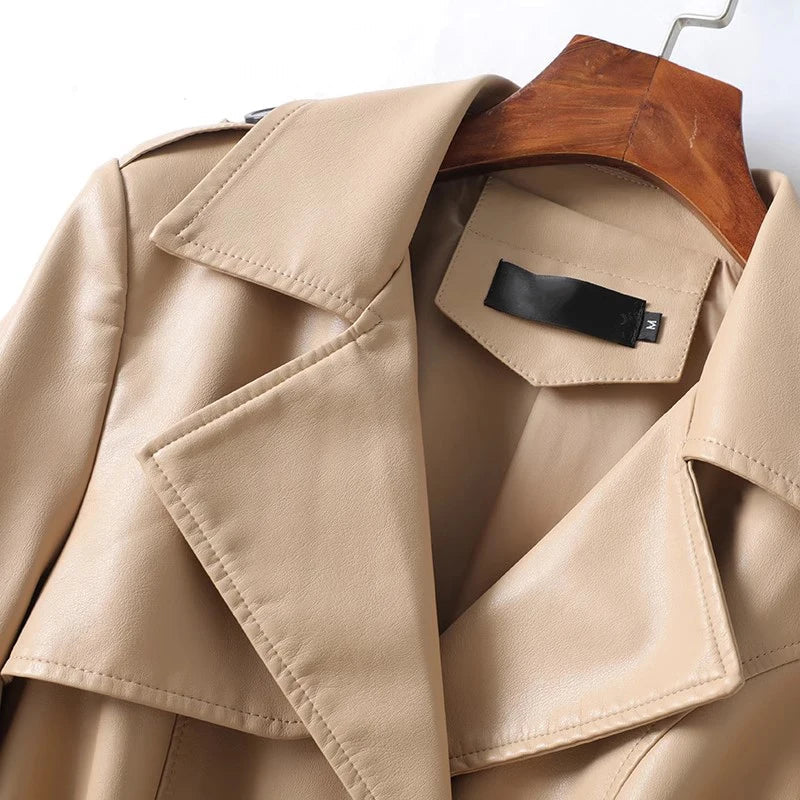 Vivienne Leather Coat