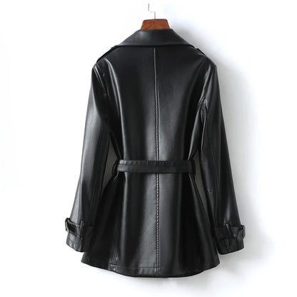 Vivienne Leather Coat