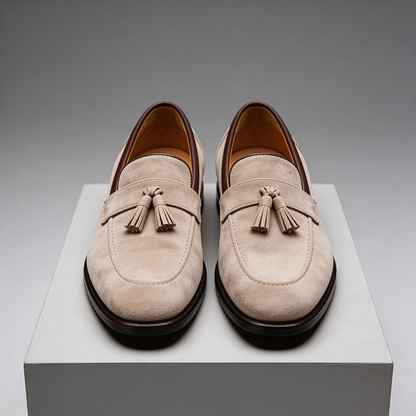 Vitale Italian Suede Loafers