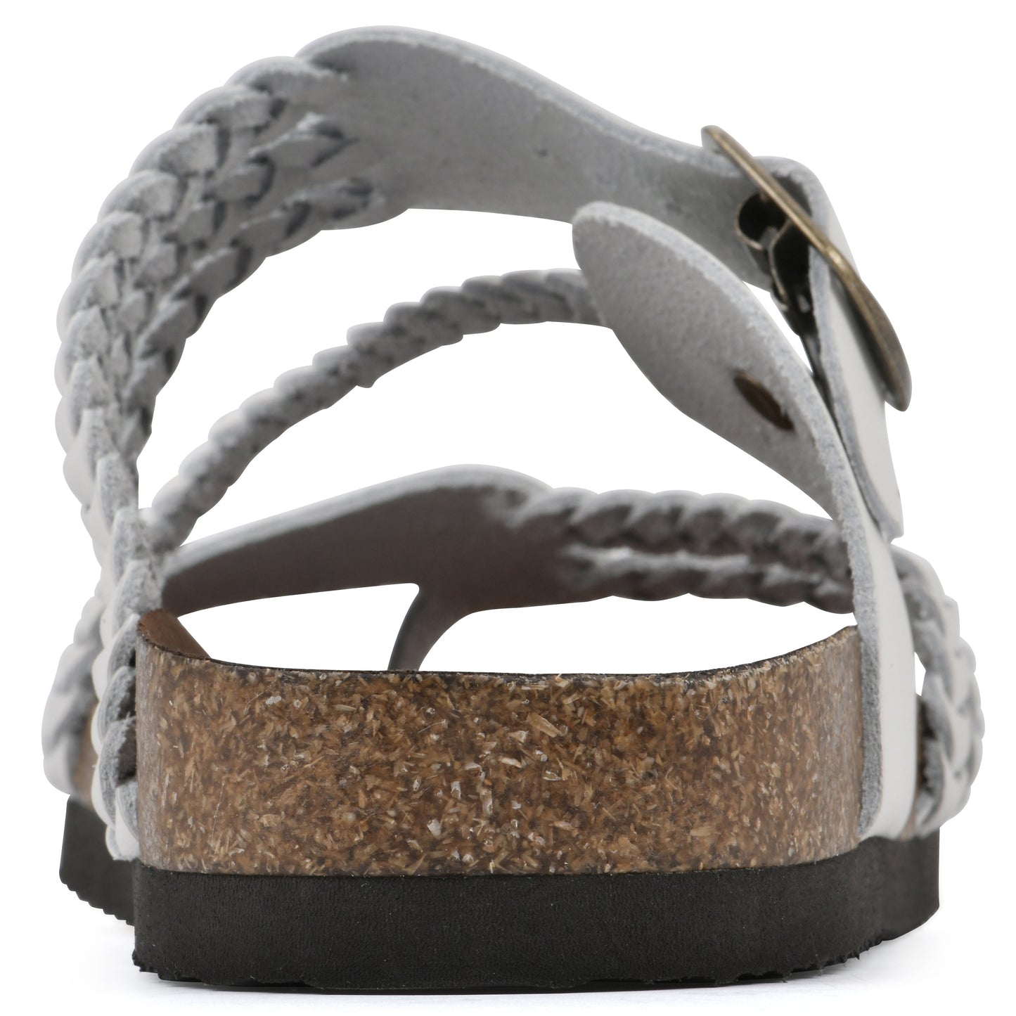 Hayleigh Braided Cork Sandals  - The Perfect Summer Sandal