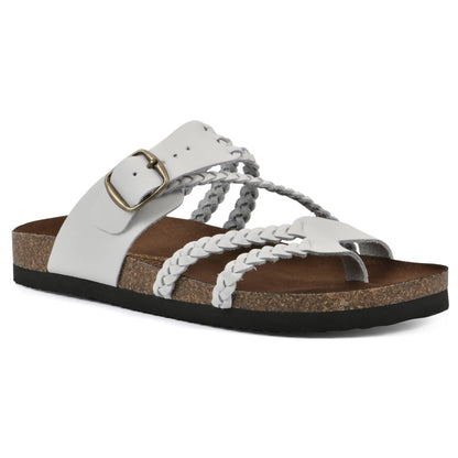 Hayleigh Braided Cork Sandals  - The Perfect Summer Sandal