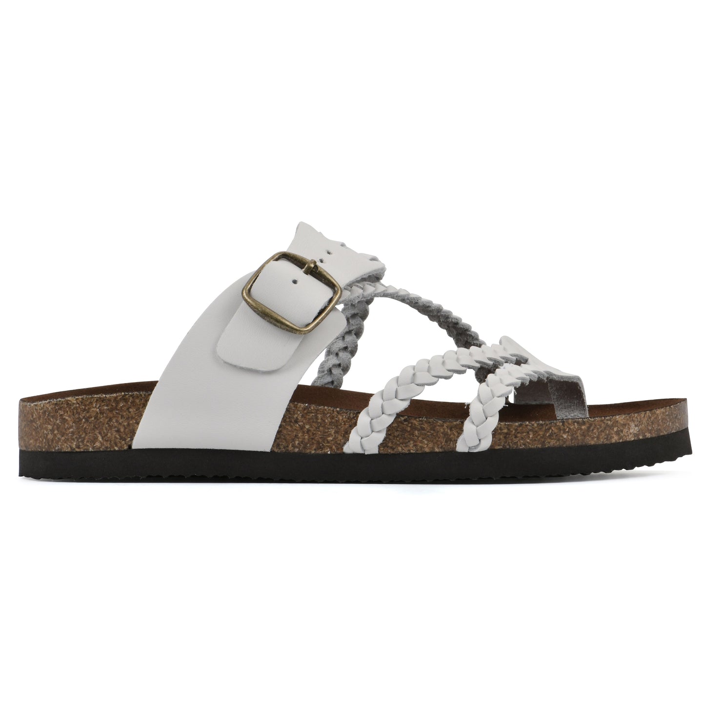 Hayleigh Braided Cork Sandals  - The Perfect Summer Sandal