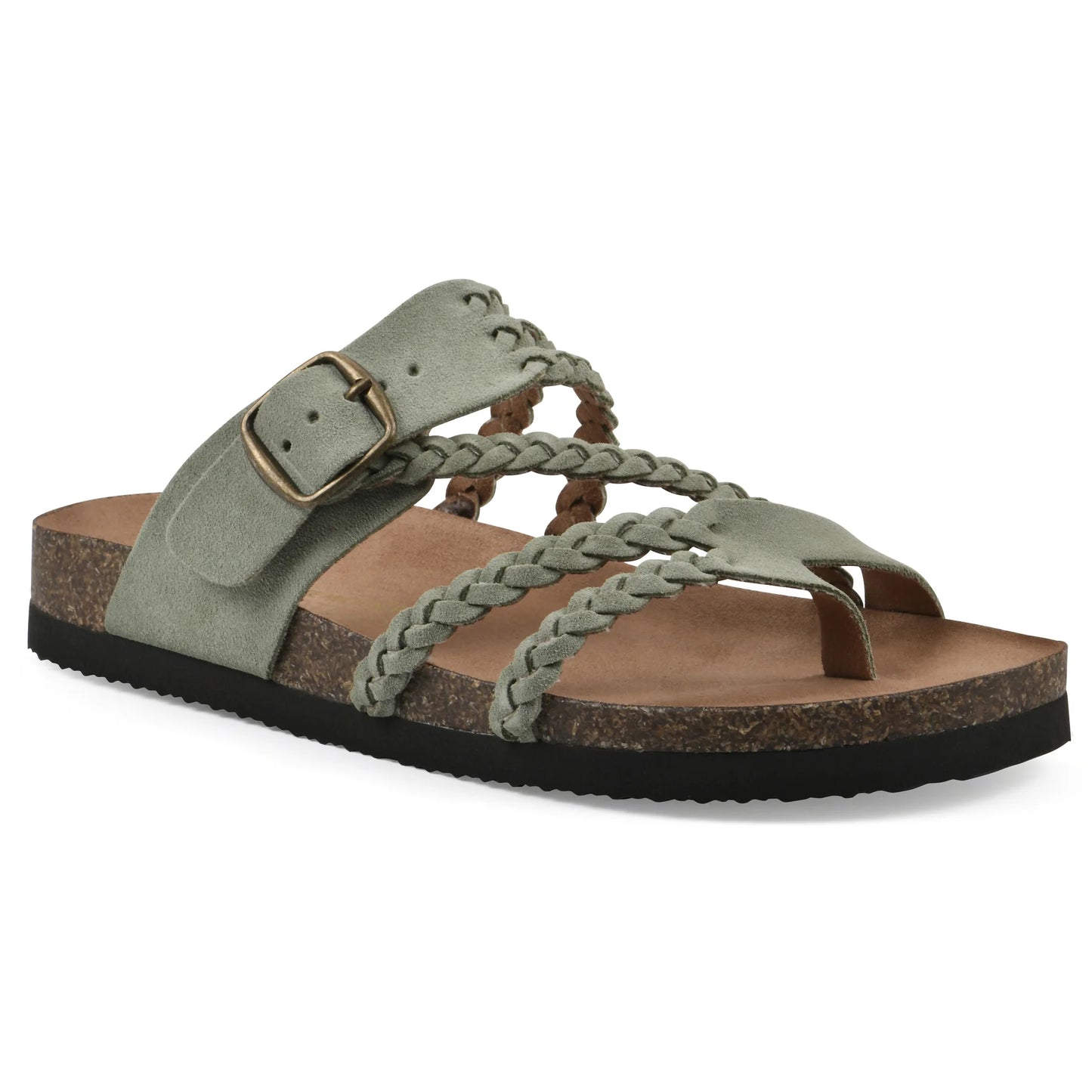 Hayleigh Braided Cork Sandals  - The Perfect Summer Sandal