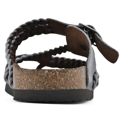 Hayleigh Braided Cork Sandals  - The Perfect Summer Sandal