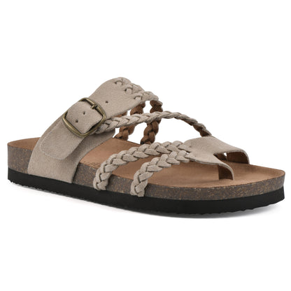 Hayleigh Braided Cork Sandals  - The Perfect Summer Sandal