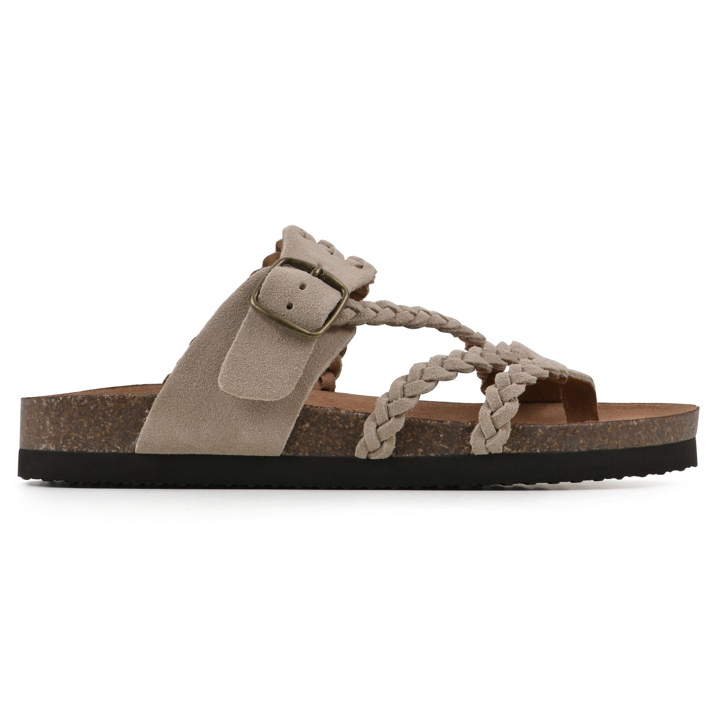 Hayleigh Braided Cork Sandals  - The Perfect Summer Sandal