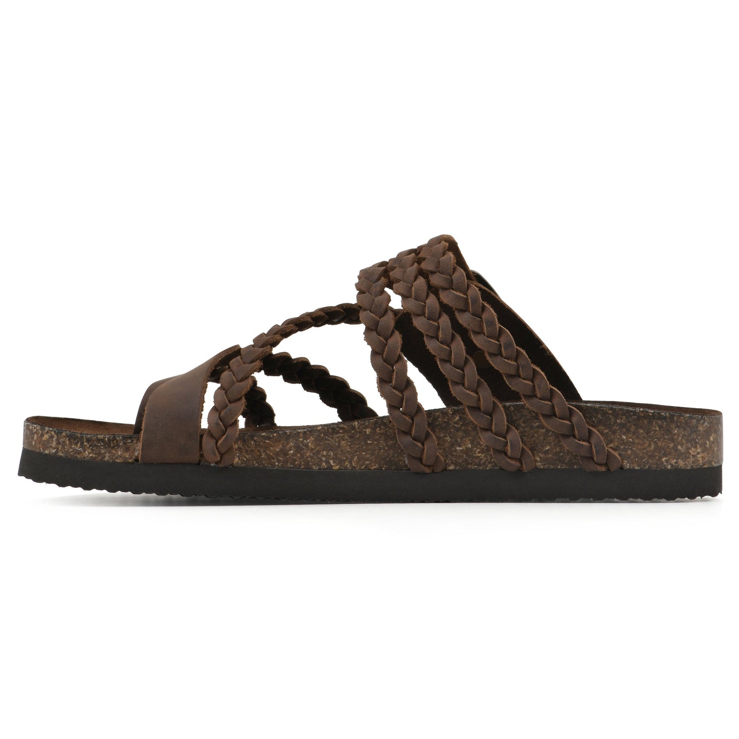Hayleigh Braided Cork Sandals  - The Perfect Summer Sandal