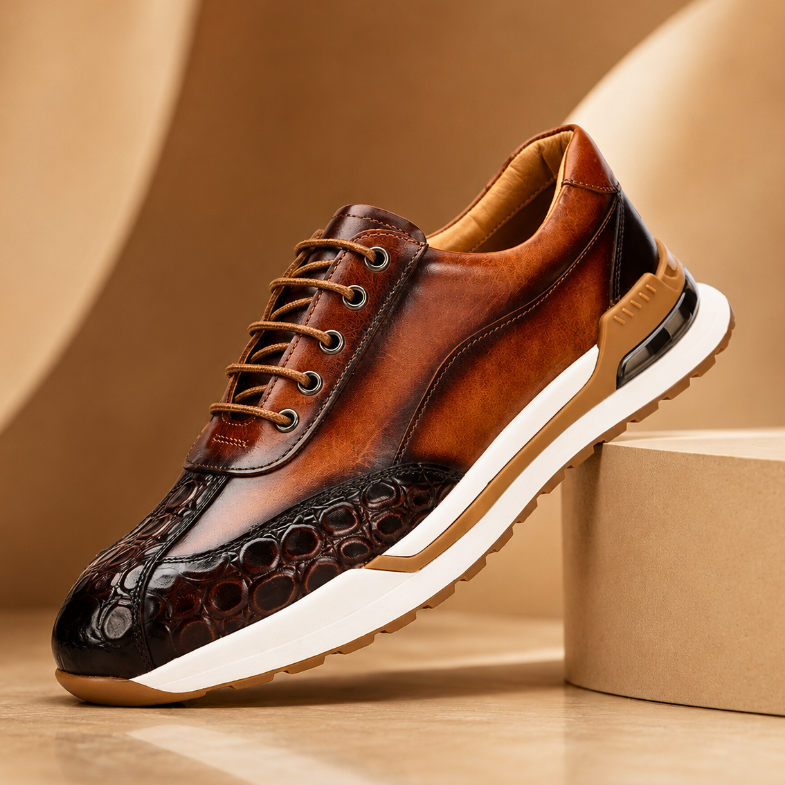 Santino Leather Sneakers