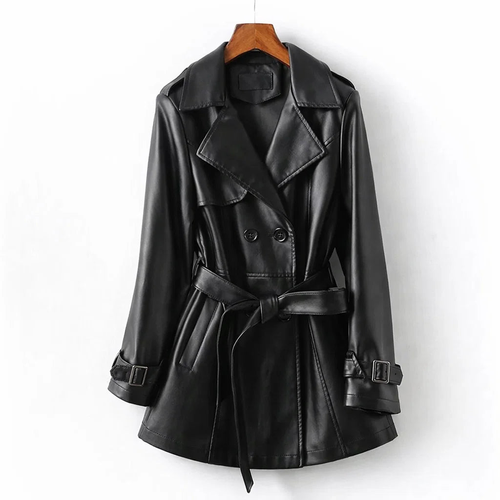 Vivienne Leather Coat