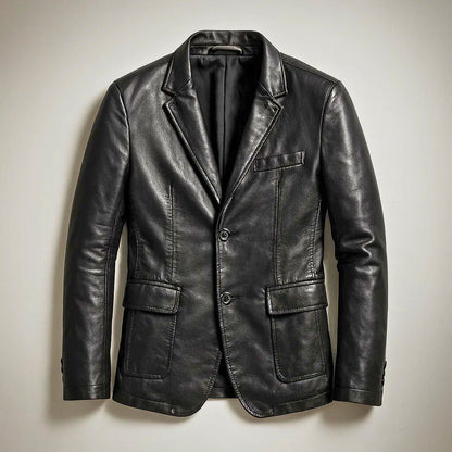 Hayes Signature Leather Blazer