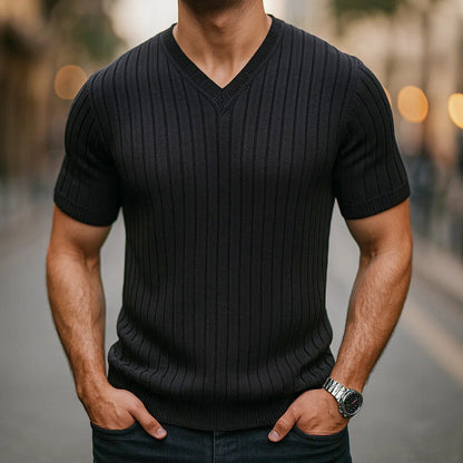 Crosby Knit V-Neck