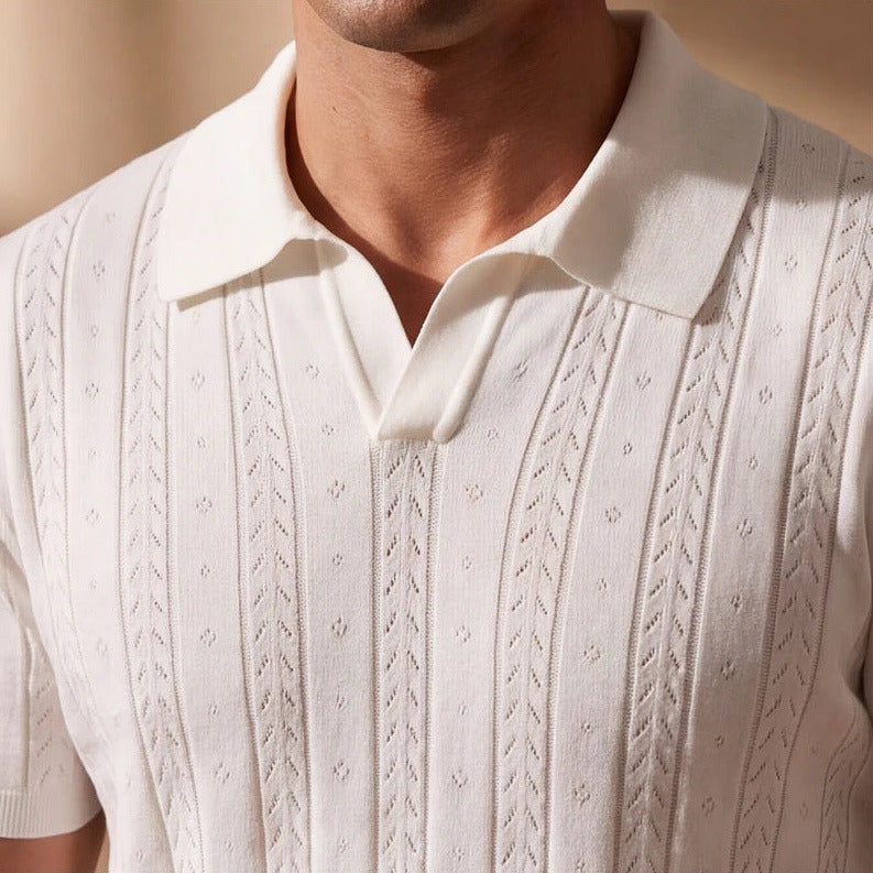 Carlo Cruz Ice Silk Polo