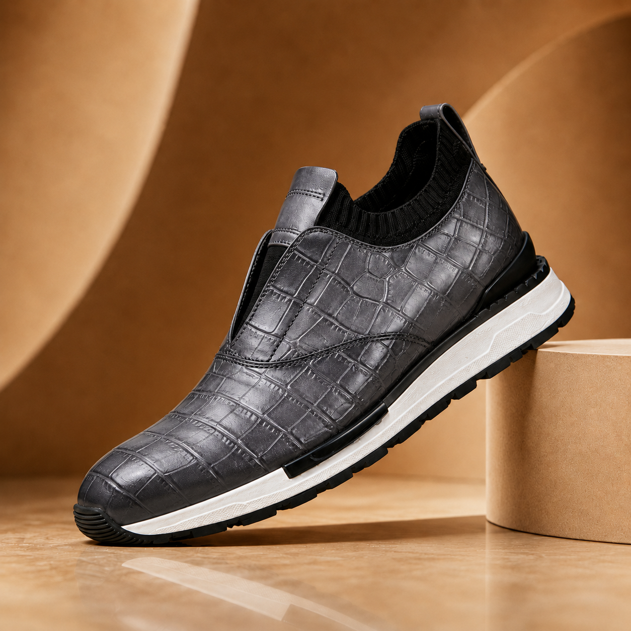 Enzo Leather Sneakers