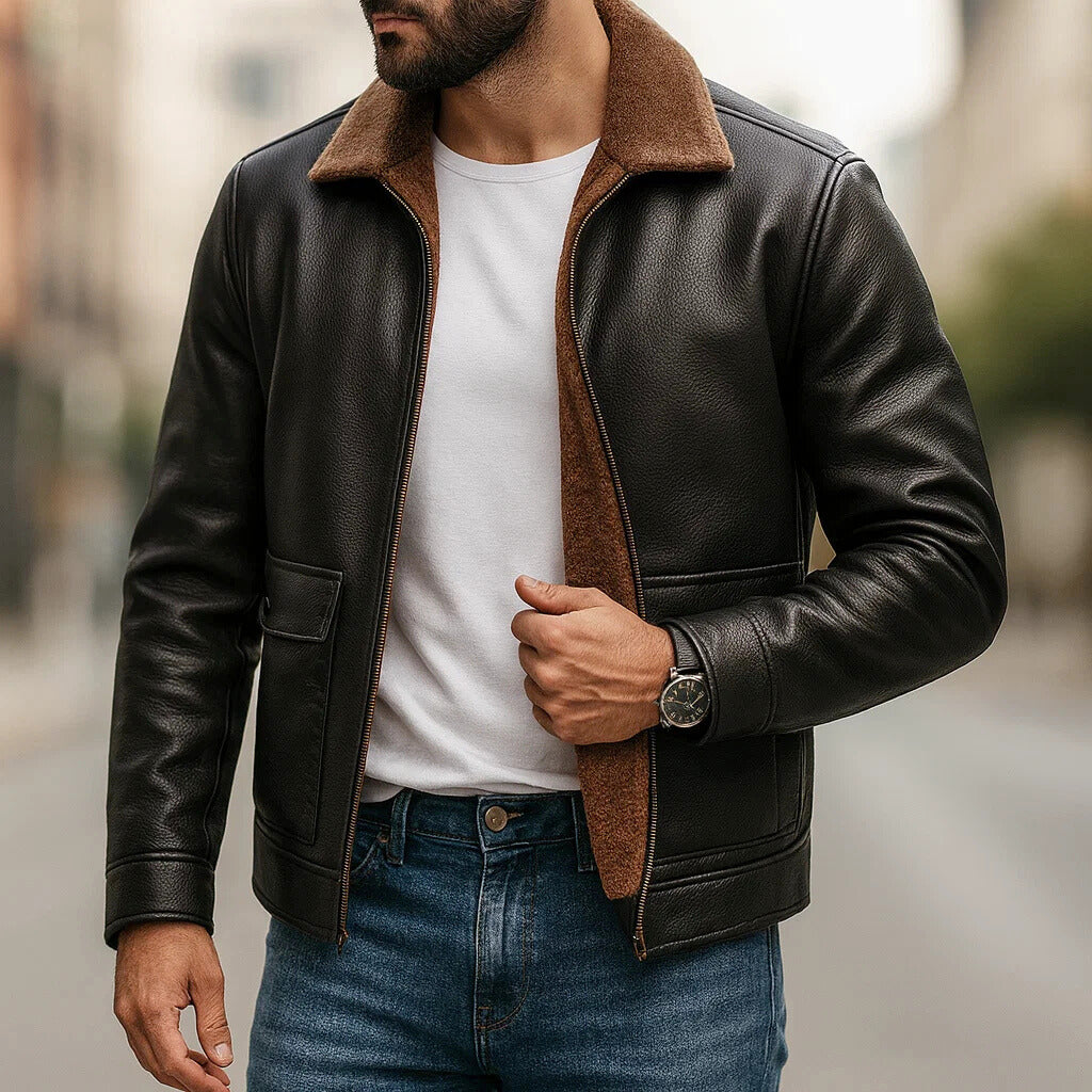 Hayes Signature Leather Jacket