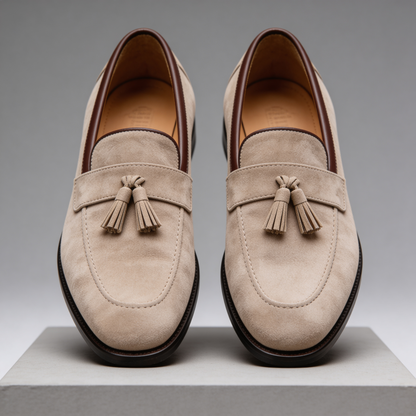 Vitale Italian Suede Loafers