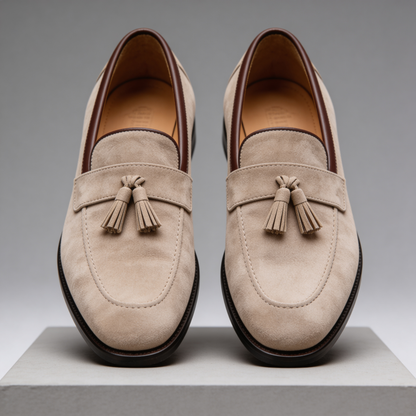 Vitale Italian Suede Loafers
