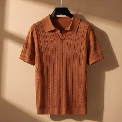 Carlo Cruz Ice Silk Polo