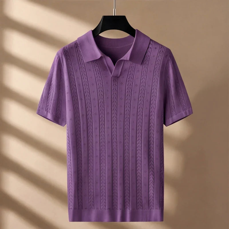 Carlo Cruz Ice Silk Polo