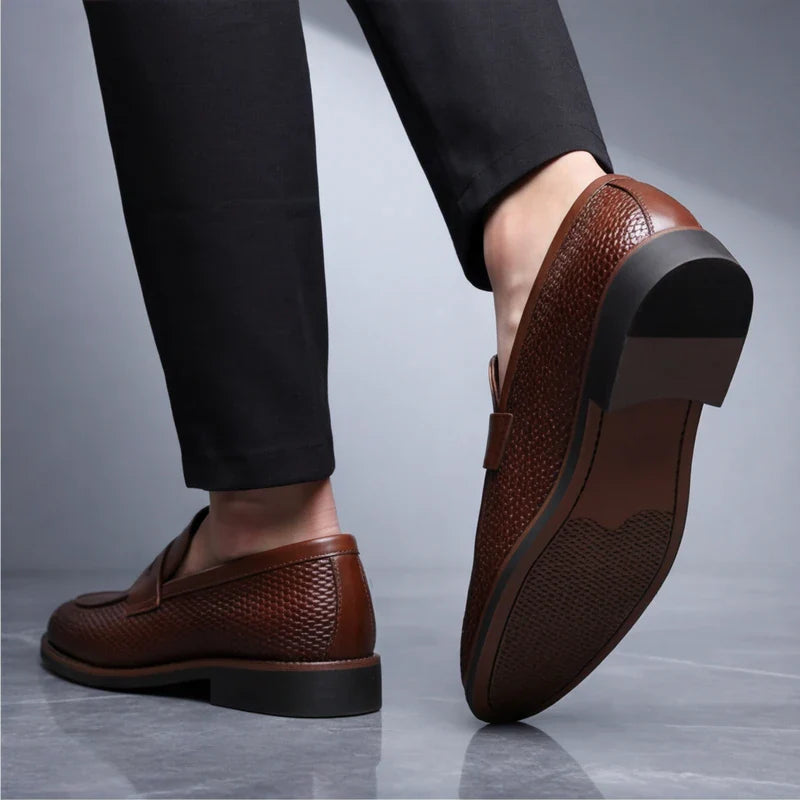 Marcelli Leather Loafers