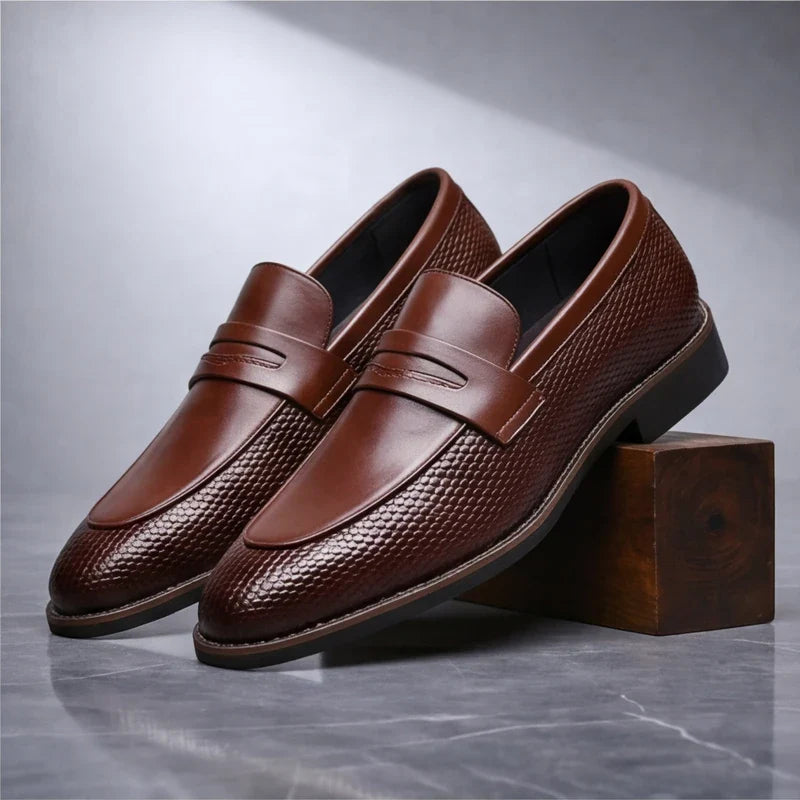 Marcelli Leather Loafers
